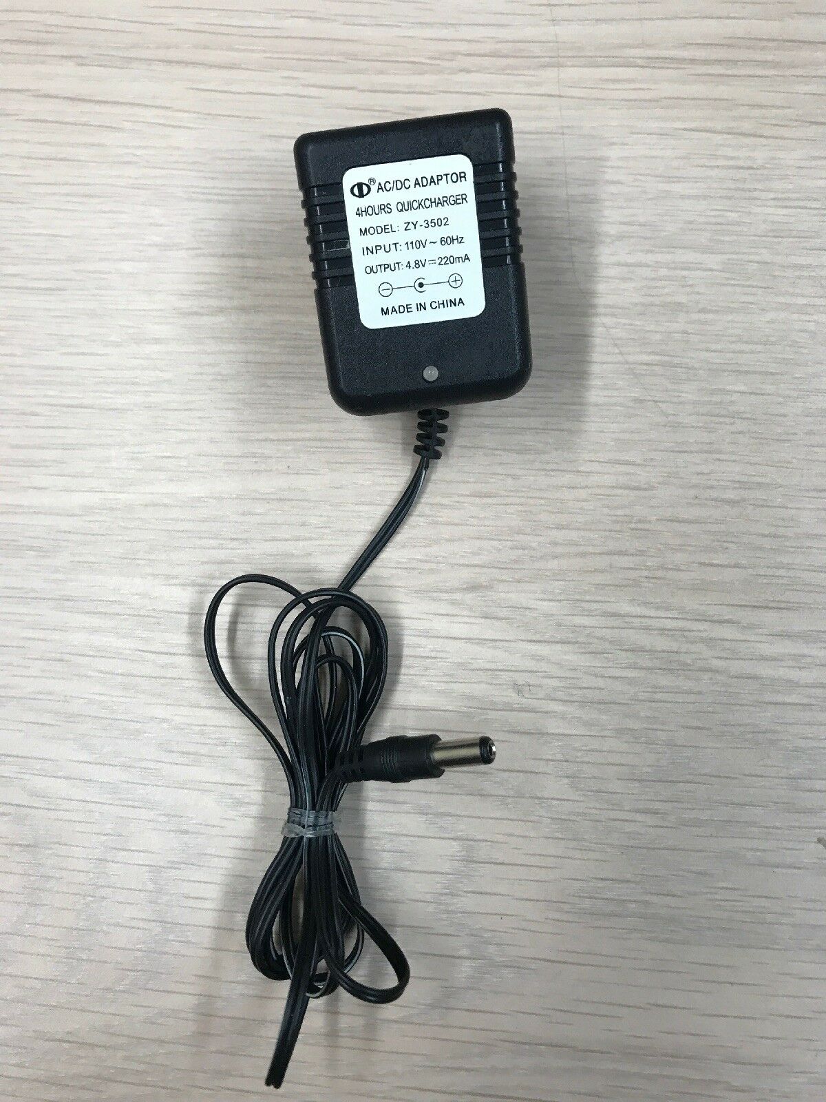 *Brand NEW*4 Hours Quick Charger ZY-3502 4.8V 220mA AC/DC Adapter POWER SUPPLY